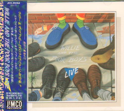 Willie & The Poor Boys Live CD album (CDLP) Japanese WPBCDLI658664