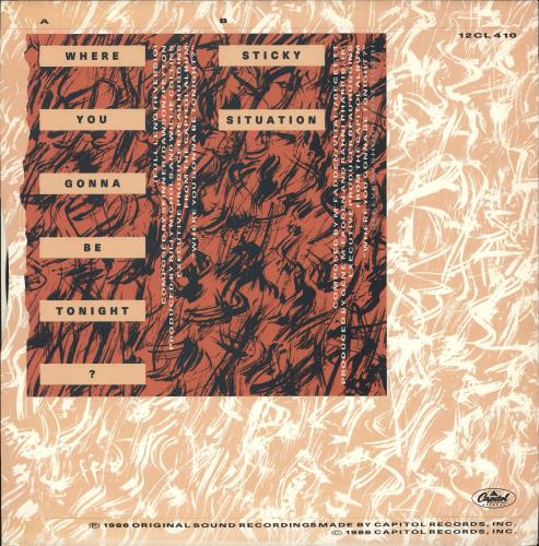 Willie Collins Where You Gonna Be Tonight ? 12" vinyl single (12 inch record / Maxi-single) UK W9L12WH712430