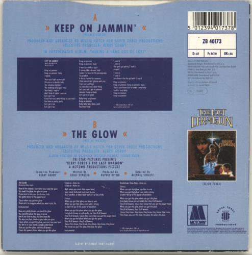 Willie Hutch Keep On Jammin' 7" vinyl single (7 inch record / 45) UK WH707KE696154