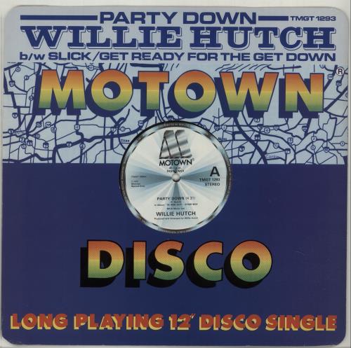 Willie Hutch Party Down 12" vinyl single (12 inch record / Maxi-single) UK WH712PA677024