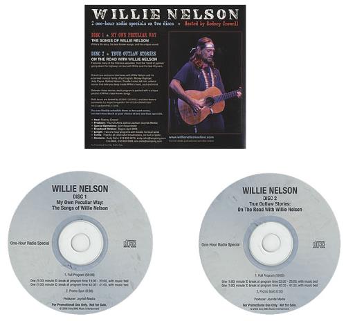 Willie Nelson 2 One Hour Specials On Two Discs 2 CD album set (Double CD) US WNL2CON440287