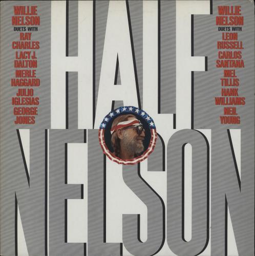 Willie Nelson Half Nelson vinyl LP album (LP record) Canadian WNLLPHA759569