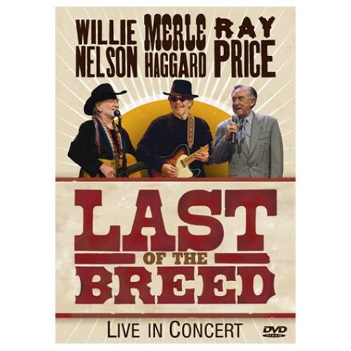 Willie Nelson Last Of The Breed DVD UK WNLDDLA433088