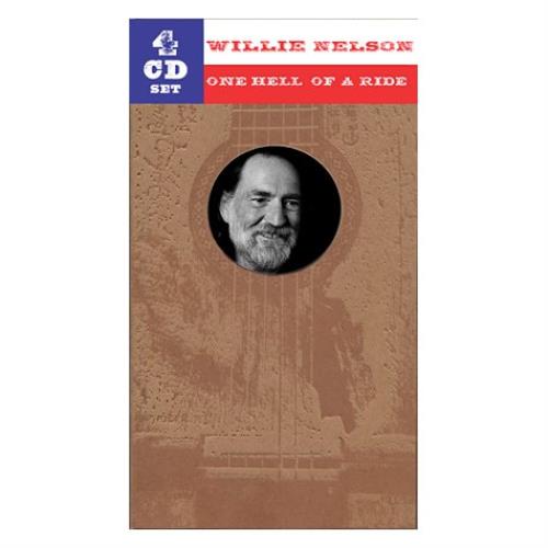 Willie Nelson One Hell Of A Ride 4-CD album set UK WNL4CON433087