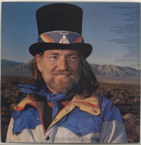 Willie Nelson Stardust vinyl LP album (LP record) Australian WNLLPST726129
