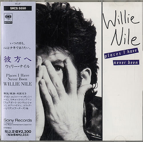 Willie Nile Places I Have Never Been CD album (CDLP) Japanese 1WNCDPL632998