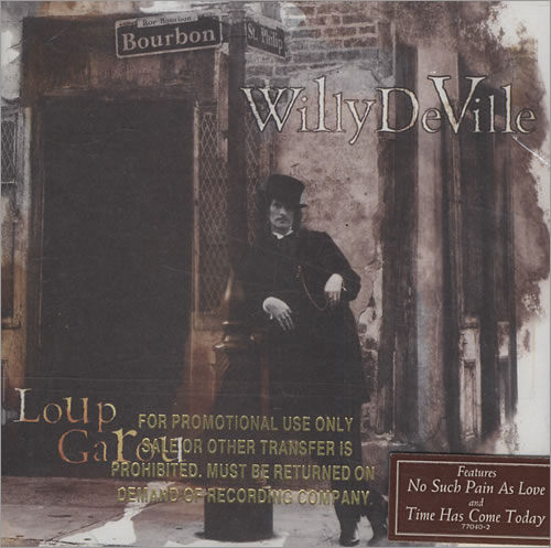 Willy DeVille Loup Garou CD album (CDLP) US WDVCDLO431203