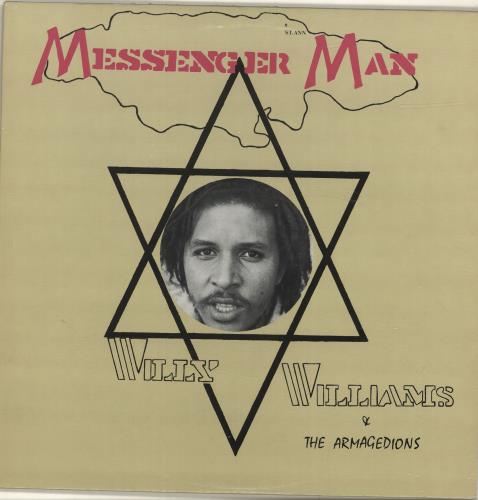 Willy Williams Messenger Man vinyl LP album (LP record) Jamaican YMXLPME695898