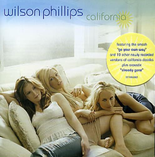 Wilson Phillips California CD album (CDLP) Taiwanese WPHCDCA308790