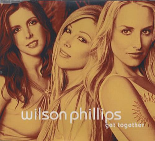 Wilson Phillips Get Together CD-R acetate US WPHCRGE303758