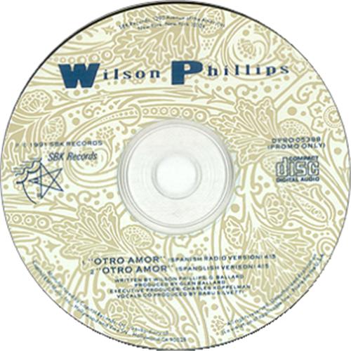 Wilson Phillips Otro Amor CD single (CD5 / 5") US WPHC5OT31017
