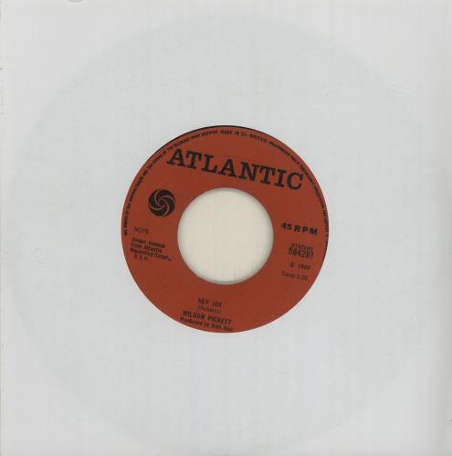 Wilson Pickett Hey Joe 7" vinyl single (7 inch record / 45) UK WP.07HE683434