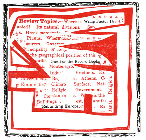 Wimp Factor 14 One For The Record Books 7" vinyl single (7 inch record / 45) US WKN07ON557616