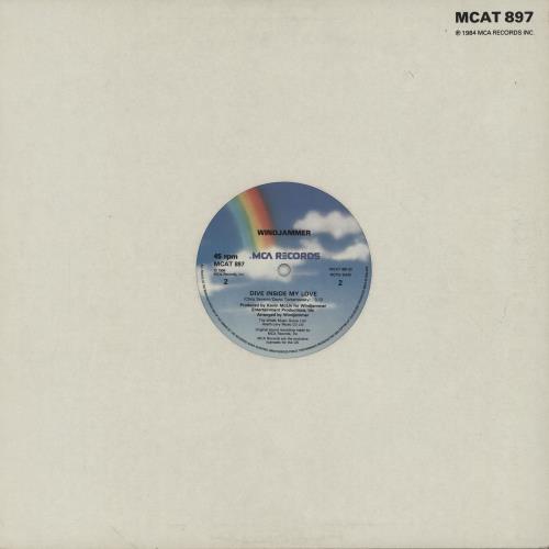 Windjammer Tossing And Turning - title sleeve 12" vinyl single (12 inch record / Maxi-single) UK WDJ12TO753444