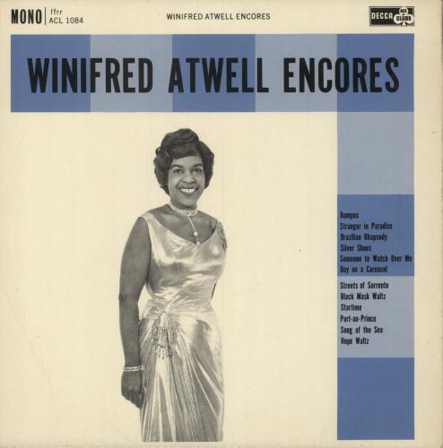 Winifred Atwell Encores vinyl LP album (LP record) UK WNFLPEN749282
