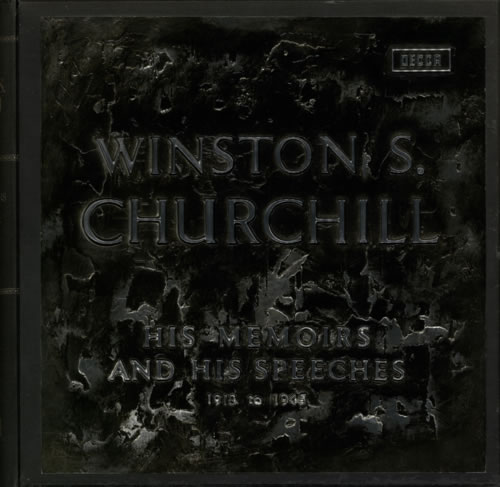 Winston Churchill His Memoirs And His Speeches 1918-1945 - 1st Vinyl Box Set UK WCCVXHI599729