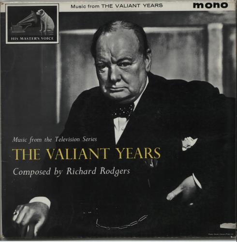 Winston Churchill Music From The Valiant Years vinyl LP album (LP record) UK WCCLPMU650729