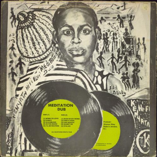 Winston Riley Meditation Dub vinyl LP album (LP record) Jamaican 4Z1LPME791916