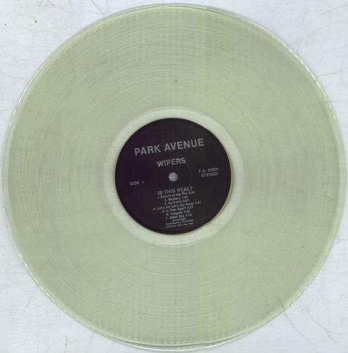 Wipers Is This Real? vinyl LP album (LP record) US WIPLPIS825246