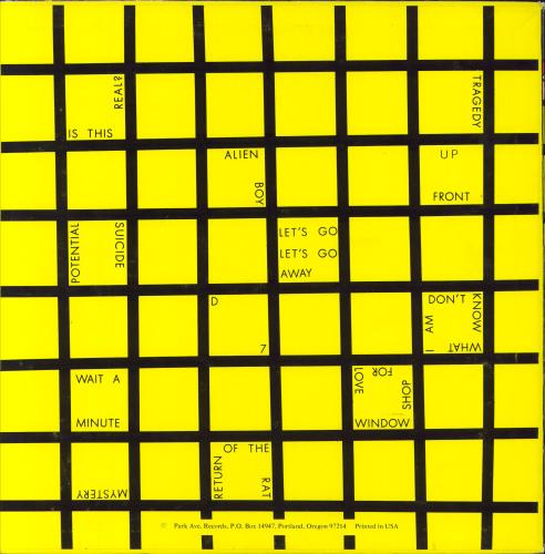 Wipers Is This Real? vinyl LP album (LP record) US WIPLPIS825246