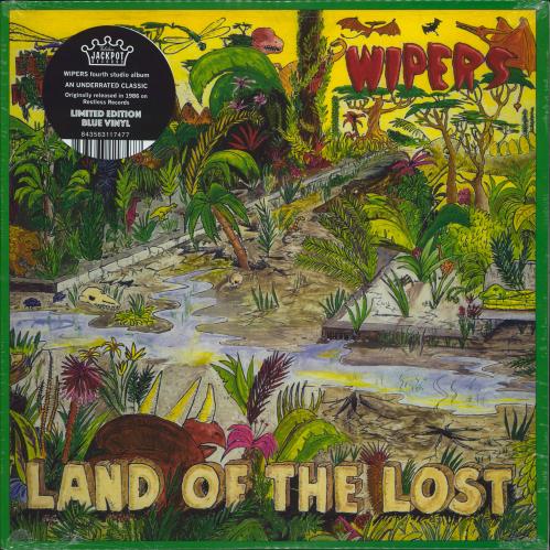 Wipers Land Of The Lost - Blue Vinyl - Sealed vinyl LP album (LP record) US WIPLPLA772515