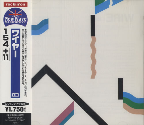 Wire 154 CD album (CDLP) Japanese WIRCD463275