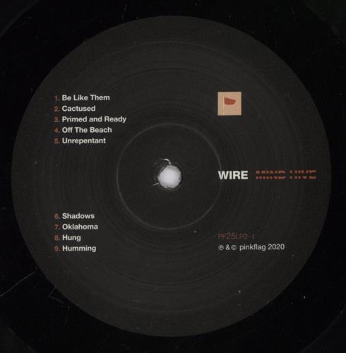 Wire Mind Hive + Autographed vinyl LP album (LP record) UK WIRLPMI892966