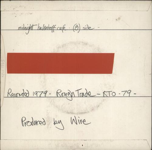 Wire Our Swimmer - EX 7" vinyl single (7 inch record / 45) UK WIR07OU864159