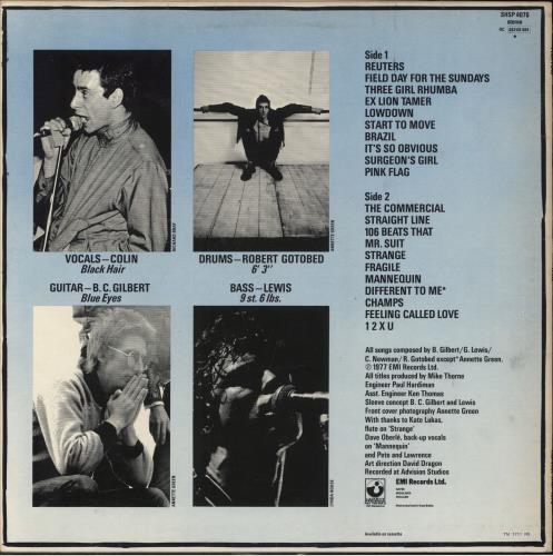 Wire Pink Flag - Factory Sample vinyl LP album (LP record) UK WIRLPPI791671
