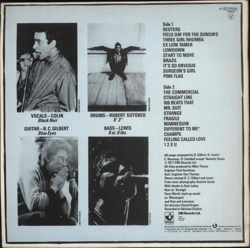 Wire Pink Flag vinyl LP album (LP record) Spanish WIRLPPI707882