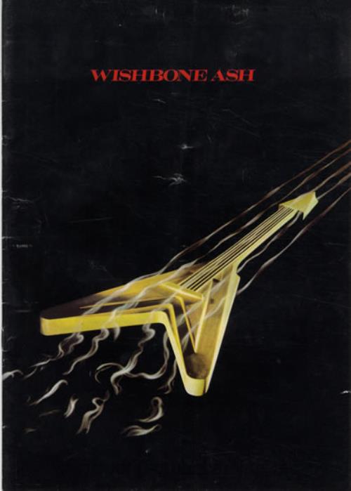 Wishbone Ash Just Testing tour programme UK WSHTRJU188263