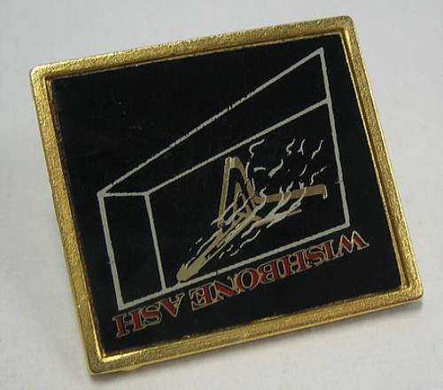 Wishbone Ash Just Testing badge UK WSHBGJU425560
