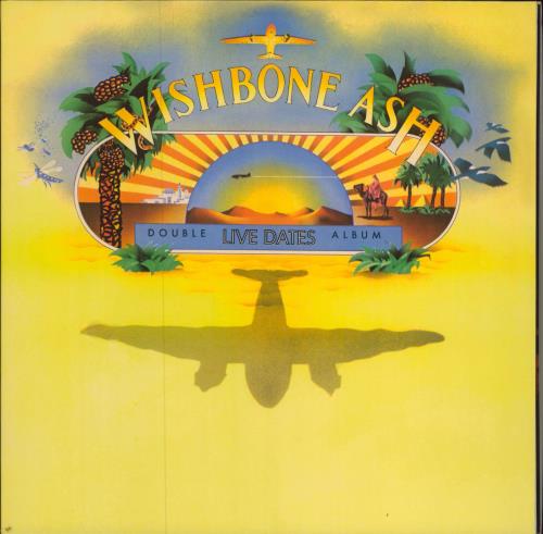 Wishbone Ash Live Dates-180-gram reissue 2-LP vinyl record set (Double LP Album) German WSH2LLI720593