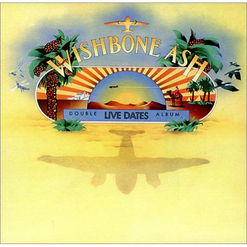 Wishbone Ash Live Dates 2-LP vinyl record set (Double LP Album) UK WSH2LLI210921