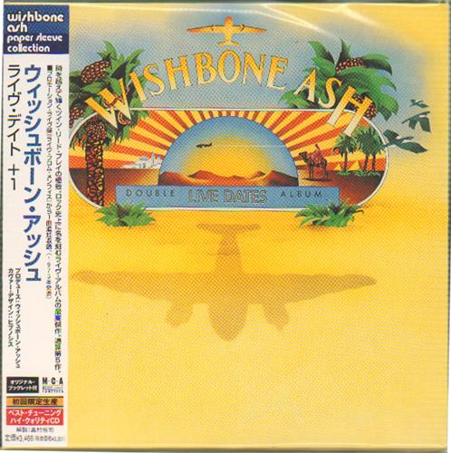 Wishbone Ash Live Dates 2 CD album set (Double CD) Japanese WSH2CLI667828