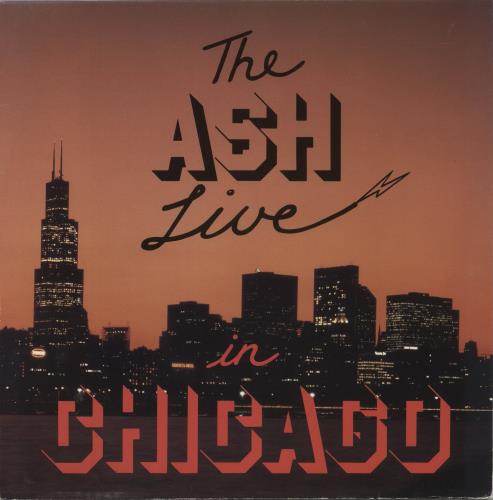 Wishbone Ash Live In Chicago vinyl LP album (LP record) UK WSHLPLI873903