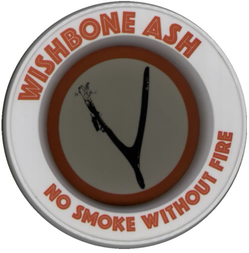 Wishbone Ash No Smoke Without Fire - Ashtray memorabilia UK WSHMMNO585489
