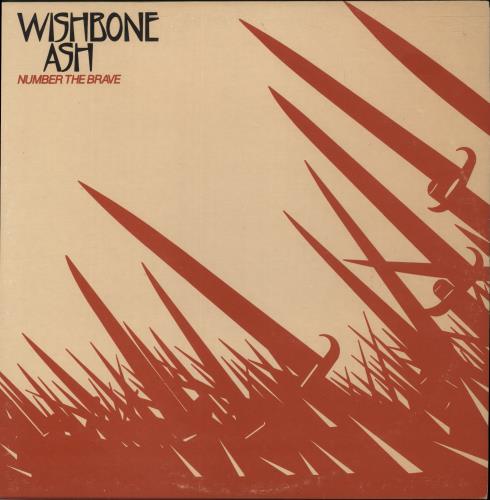 Wishbone Ash Number The Brave vinyl LP album (LP record) Australian WSHLPNU879664