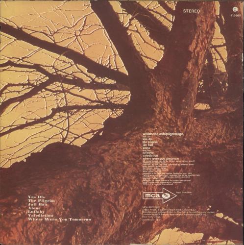 Wishbone Ash Pilgrimage vinyl LP album (LP record) French WSHLPPI637933