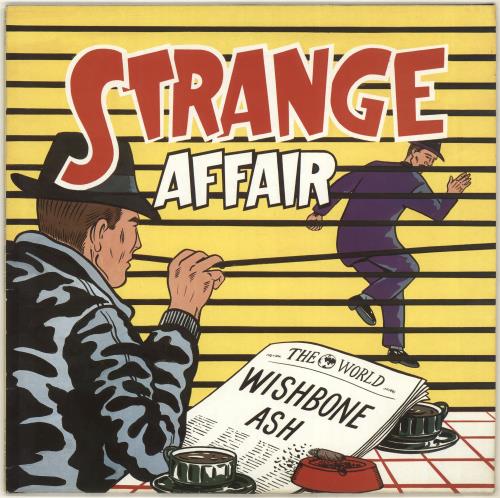 Wishbone Ash Strange Affair vinyl LP album (LP record) UK WSHLPST703752