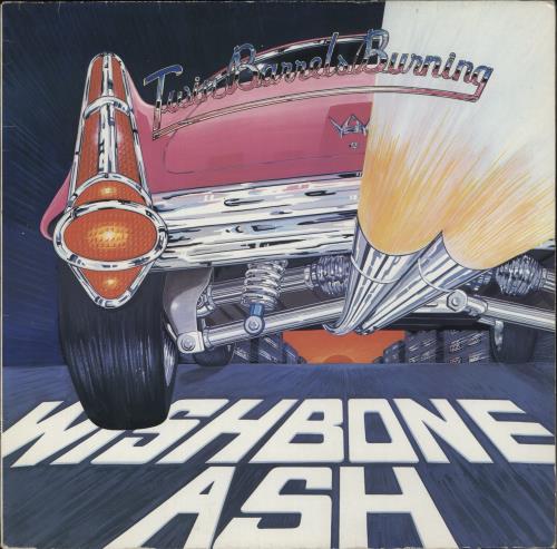 Wishbone Ash Twin Barrels Burning vinyl LP album (LP record) German WSHLPTW867478