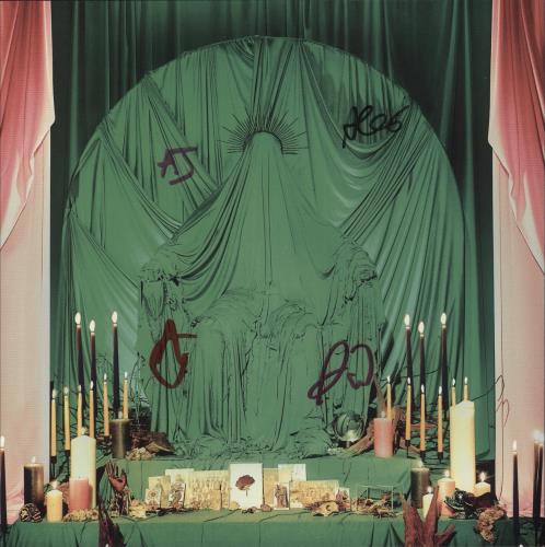 Witch Fever Congregation + Autographed Print vinyl LP album (LP record) UK 6OYLPCO875417