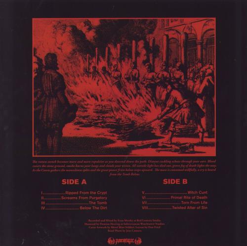 Witch Vomit A Scream From The Tomb Below vinyl LP album (LP record) US ZJ2LPAS793694