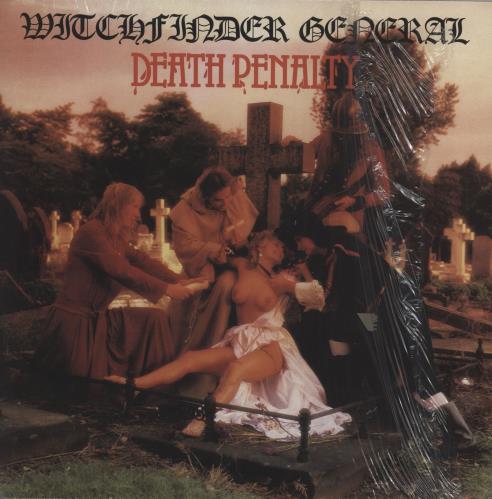 Witchfinder General Death Penalty - 180gm Vinyl - Shrink vinyl LP album (LP record) UK WCHLPDE760183