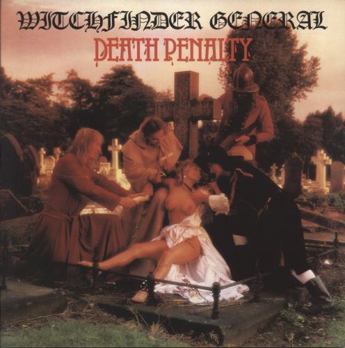 Witchfinder General Death Penalty - 180gm Vinyl vinyl LP album (LP record) UK WCHLPDE870064