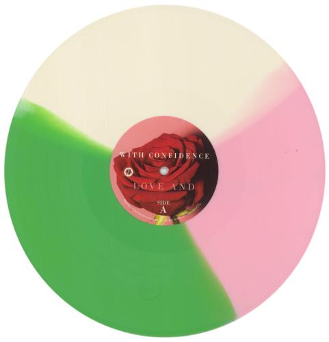 With Confidence Love And Loathing - Pink, Green & Cream Vinyl vinyl LP album (LP record) UK 9LWLPLO865282
