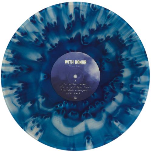 With Honor Boundless - Sea Blue Cloudy Vinyl vinyl LP album (LP record) US WL7LPBO866731