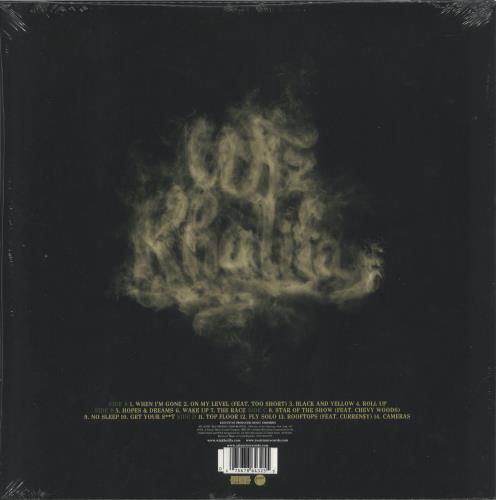 Wiz Khalifa Rolling Papers - Blue Splatter Vinyl - Sealed 2-LP vinyl record set (Double LP Album) US 9942LRO878063