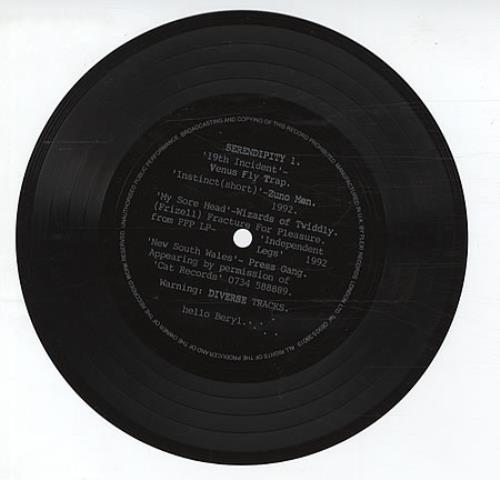 Wizards Of Twiddly My Sore Head 7" vinyl single (7 inch record / 45) UK WZT07MY342311