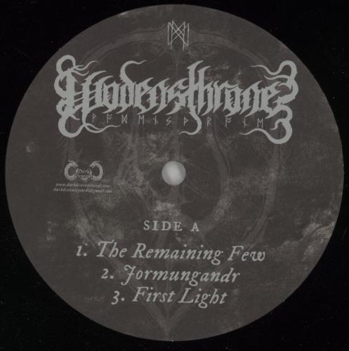 Wodensthrone Curse 2-LP vinyl record set (Double LP Album) US 6-F2LCU870149